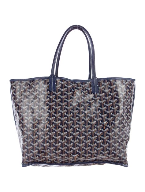 goyard blue totes|reversible goyard tote bag.